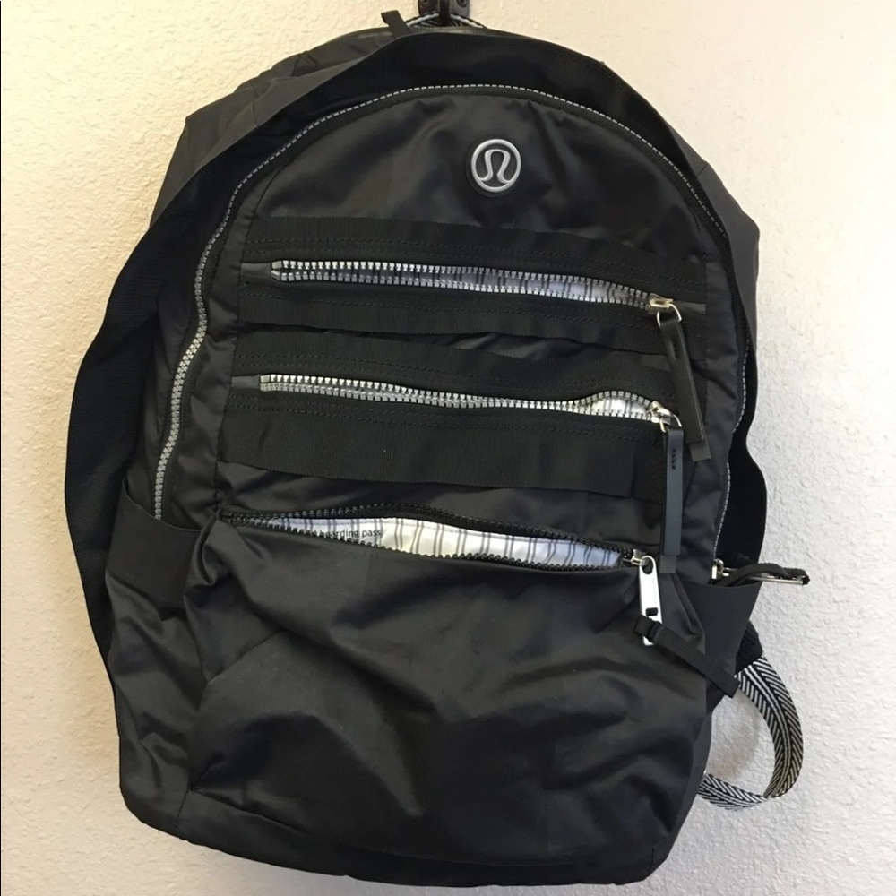 lululemon athletica Black Backpack